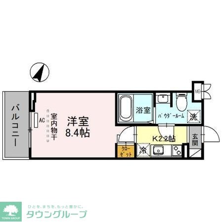 Laulea越谷の物件間取画像